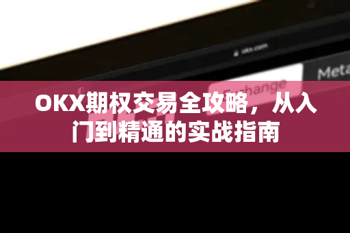 OKX期权交易全攻略，从入门到精通的实战指南