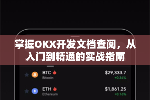 掌握OKX开发文档查阅，从入门到精通的实战指南