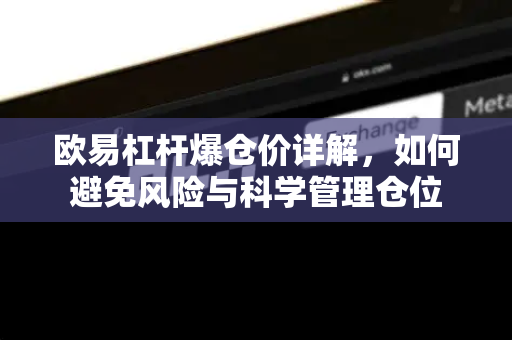 欧易杠杆爆仓价详解,如何避免风险与科学管理仓位 欧易杠杆爆仓价详解,如何避免风险与科学管理仓位