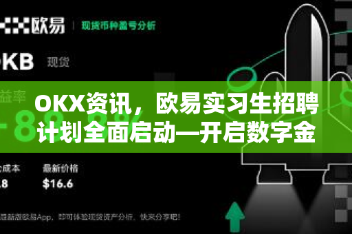 OKX资讯，欧易实习生招聘计划全面启动—开启数字金融职业新篇章